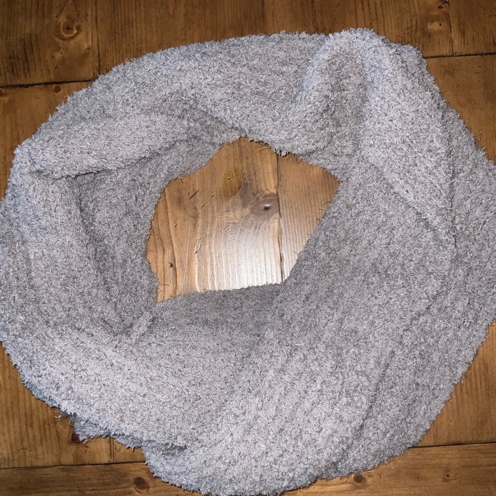 Extremely Soft Taupe Knit Scarf